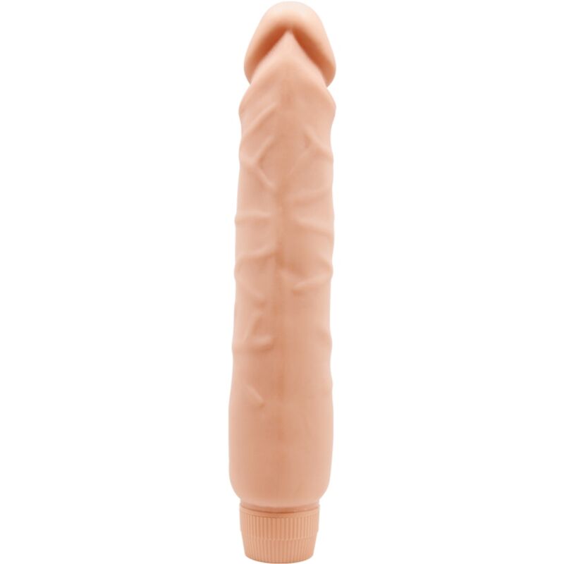 Realistischer vibrierender Penisring 26 cm hautfarben