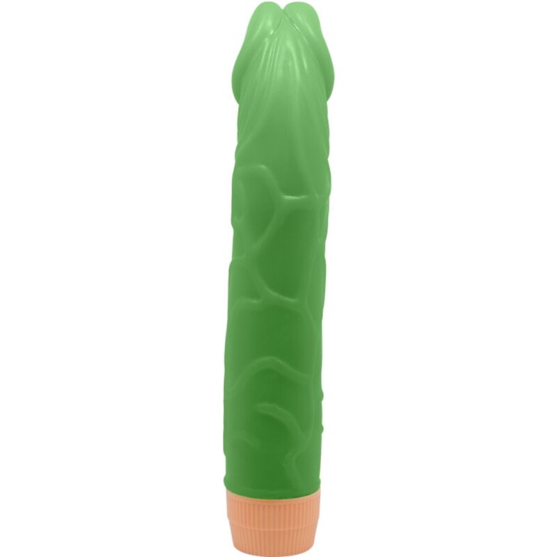 Realistischer Vibrator Bill 22,5 cm grün