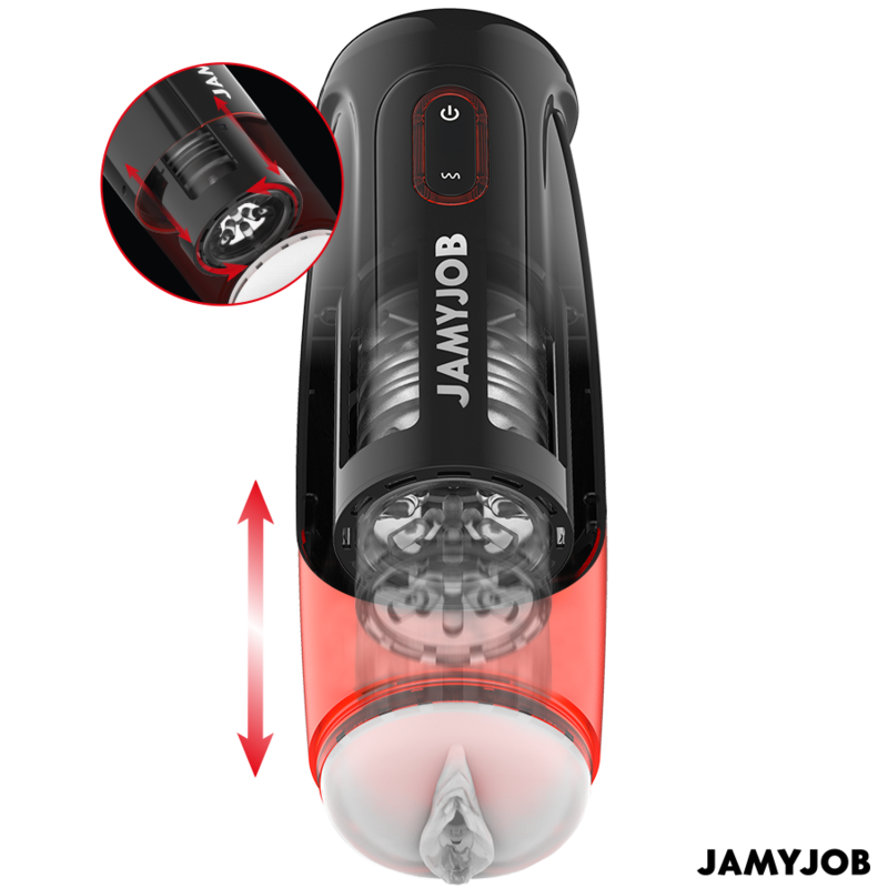 Storm Automatischer Vagina-Masturbator 10 Rotations- und Stoßmodi