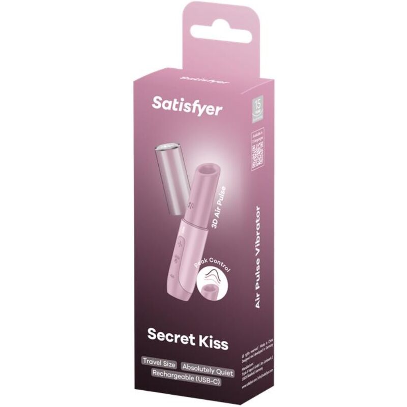 Secret Kiss Wave Pink Klitorisstimulator