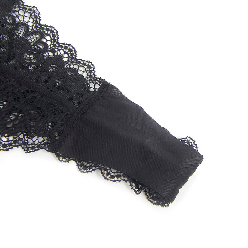 955458 schwarzer Leder-Reißverschluss-Bodysuit s/m