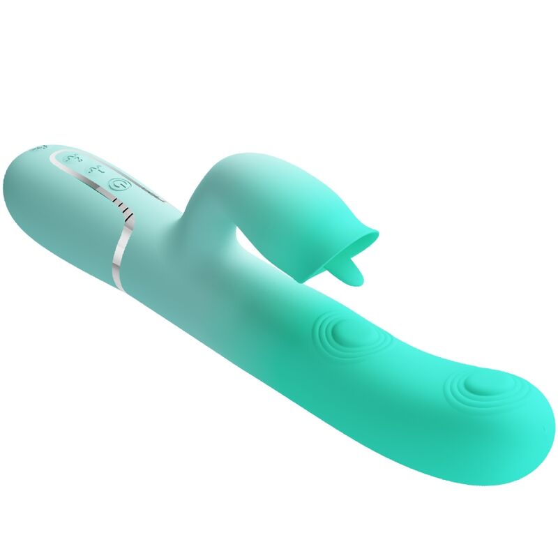 Gigi Aqua Grüner Multifunktions-Rabbit-Vibrator