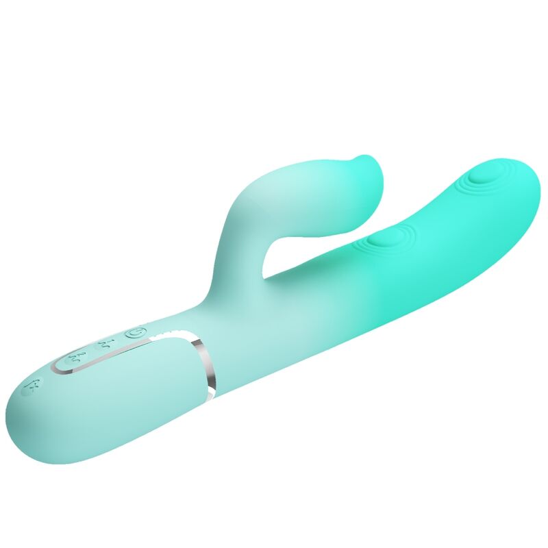 Gigi Aqua Grüner Multifunktions-Rabbit-Vibrator