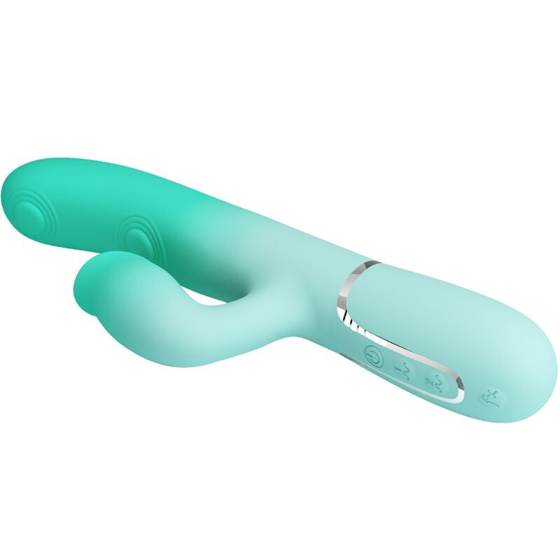 Gigi Aqua Grüner Multifunktions-Rabbit-Vibrator