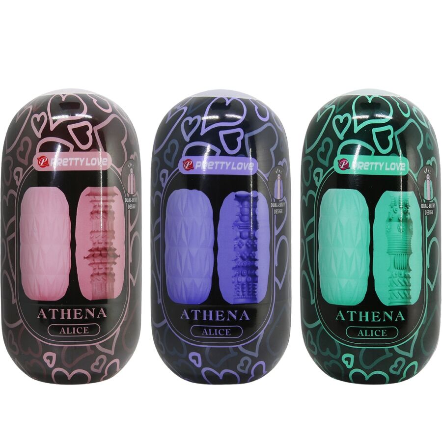 Athena Alice Pack 15 verschiedene männliche Masturbatoren