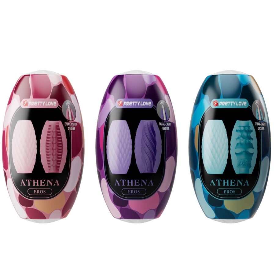 Athena Eros Pack 15 verschiedene männliche Masturbatoren