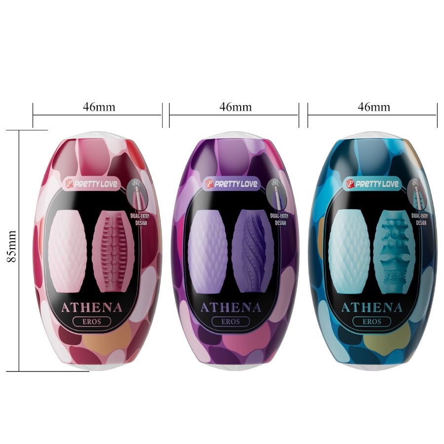 Athena Eros Pack 15 verschiedene männliche Masturbatoren