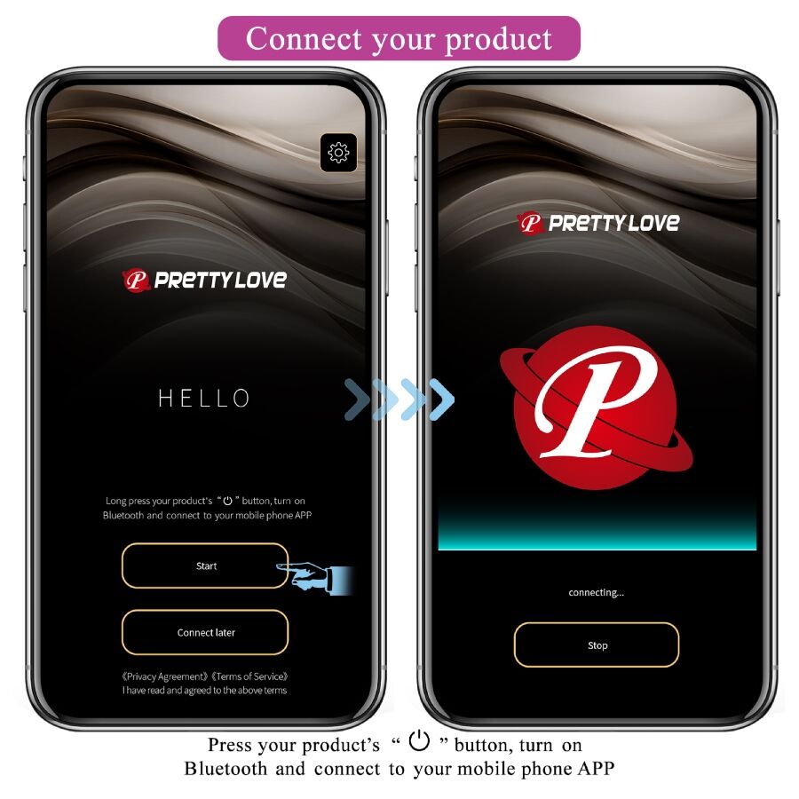 Leviathan Purple App-gesteuerter Vibrator