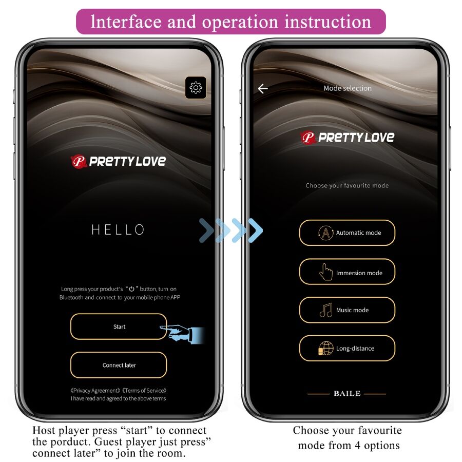 Leviathan Purple App-gesteuerter Vibrator
