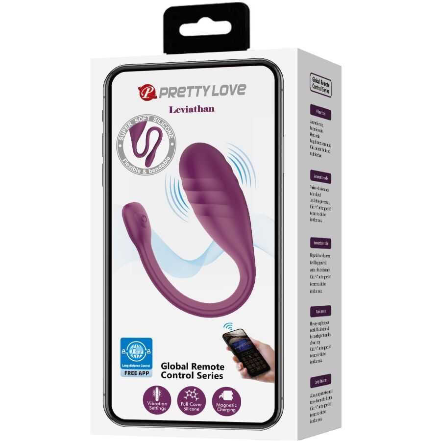 Leviathan Purple App-gesteuerter Vibrator
