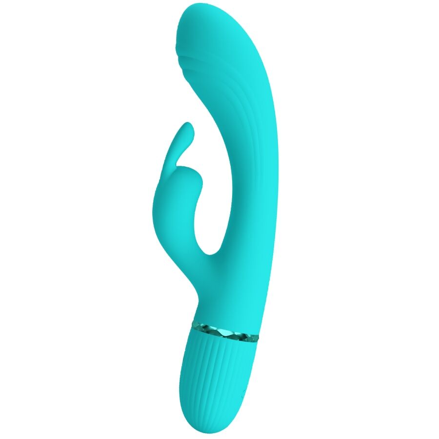 Türkiser Scocco Rabbit-Vibrator