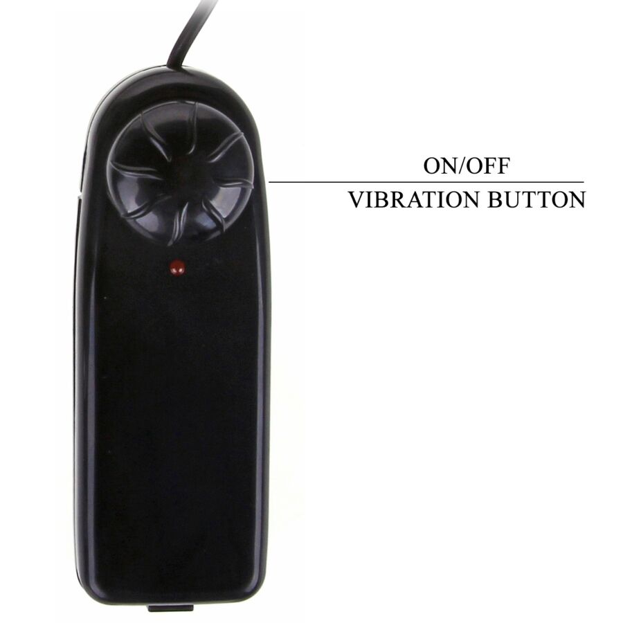 Universal-Harness-Slip mit vibrierendem und spritzendem Dildo 15,5 cm Mulato