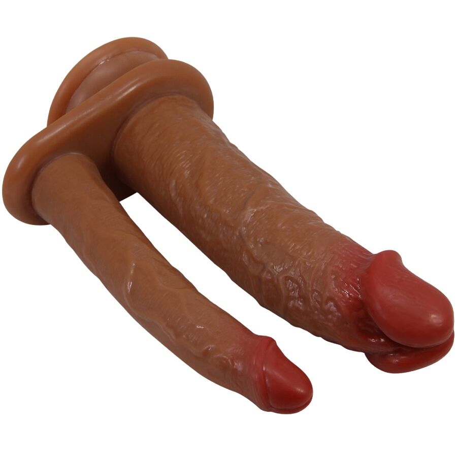 Goran Doppeldildo Realistischer natürlicher Mulato