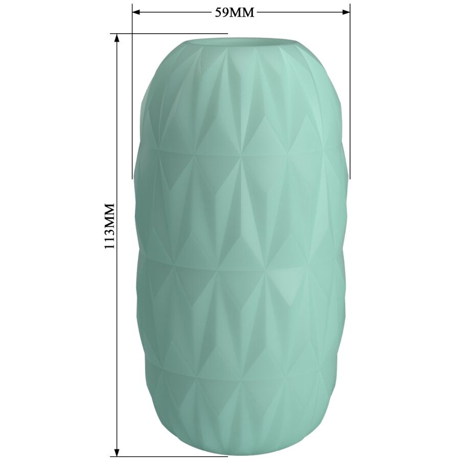 Athena Alice Türkisfarbener männlicher Masturbator