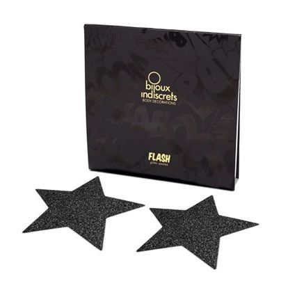 Indiskrete schwarze Tamelon Star Flash-Hauben