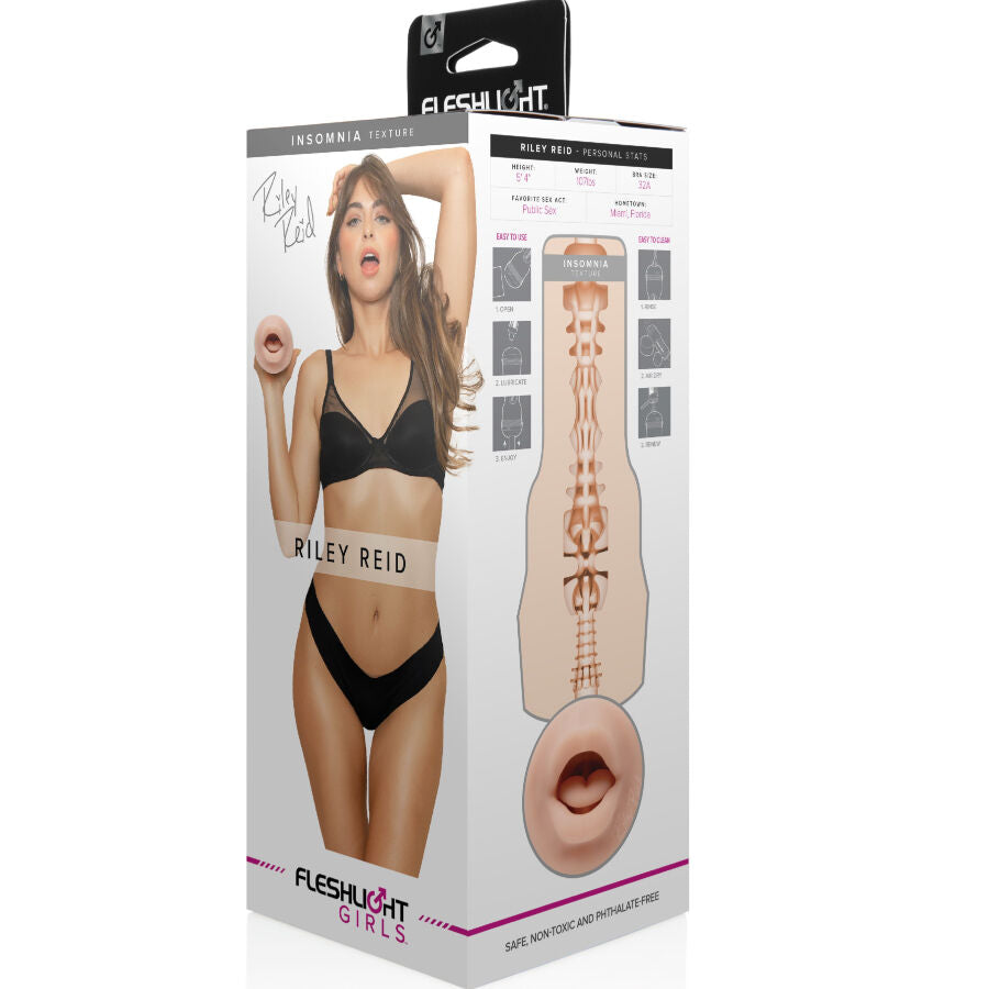 Riley Reid Schlaflosigkeit Mund