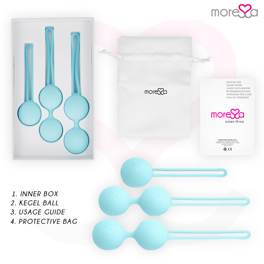 Osian Premium Türkis Silikon Set
