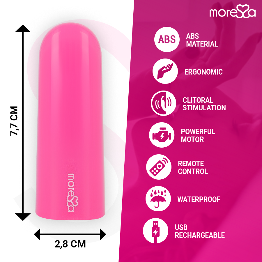 Nix Fernbedienungsvibrator rosa