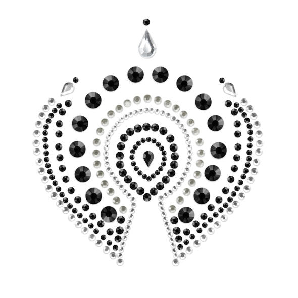 Indiskretes extravagantes Schwarz &amp; Silber