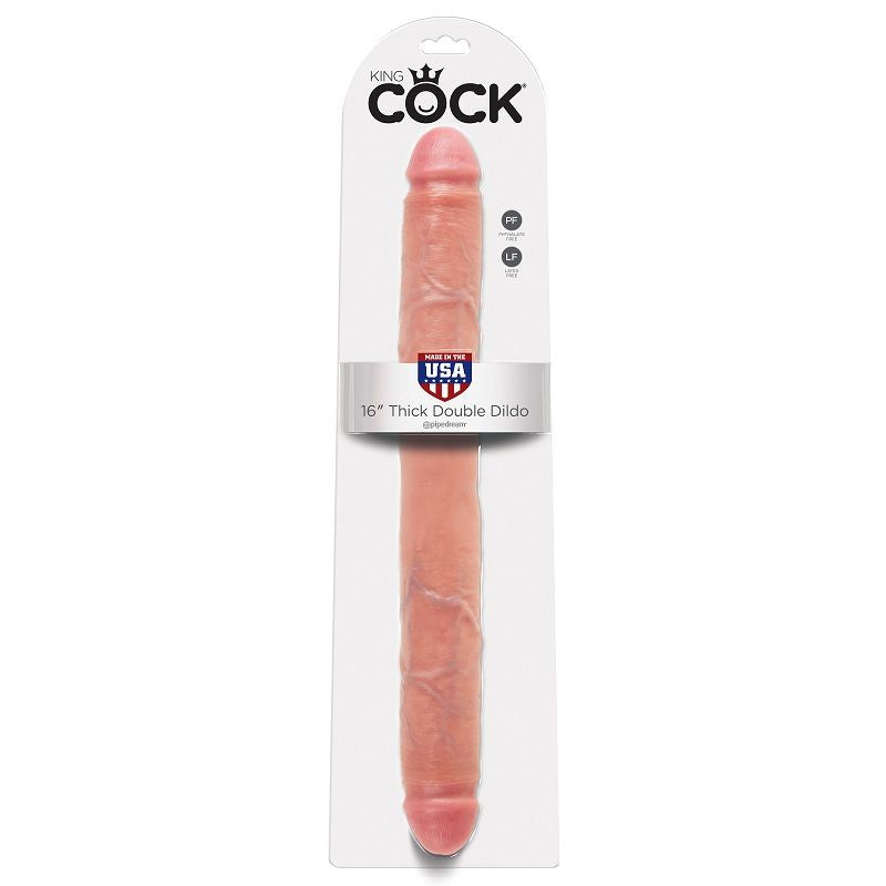 Dicker Doppel-Fleischdildo 40,6 cm
