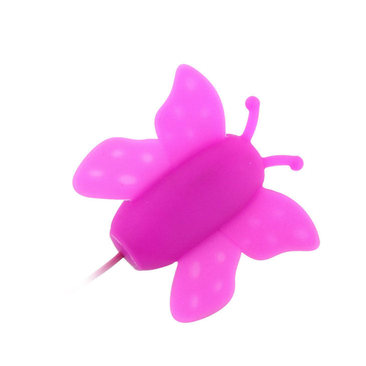 Love Eggs Butterfly Klitorisstimulator 12 Geschwindigkeiten Fernbedienung Lila