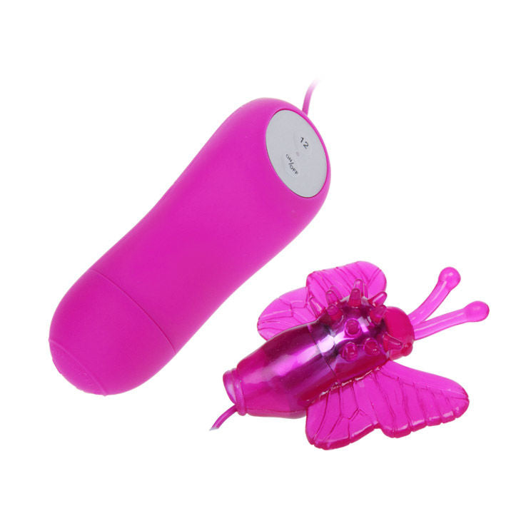 Niedlicher geheimer Schmetterlingsstimulator-Vibrator 12 V