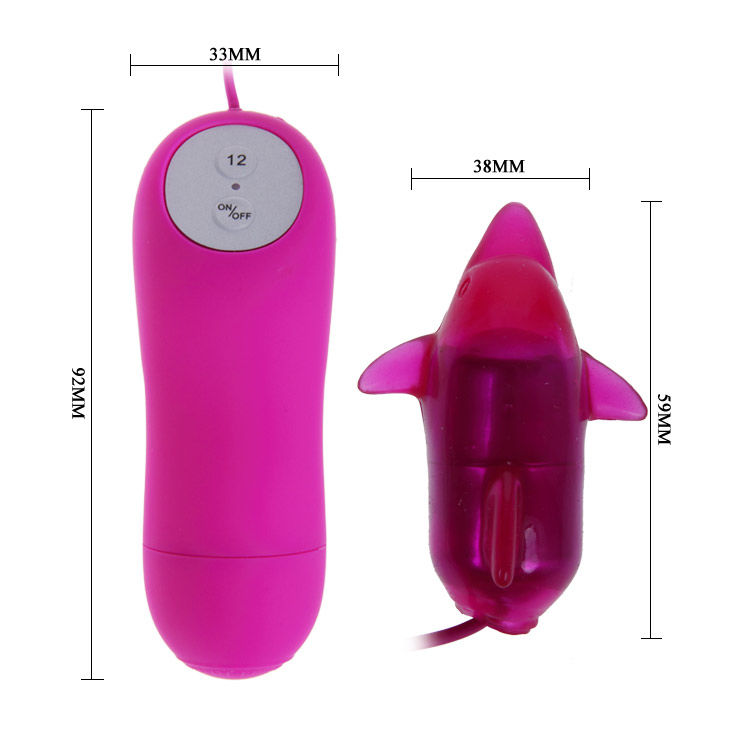 Geheimer süßer Delfin-Vibrator, 12 V