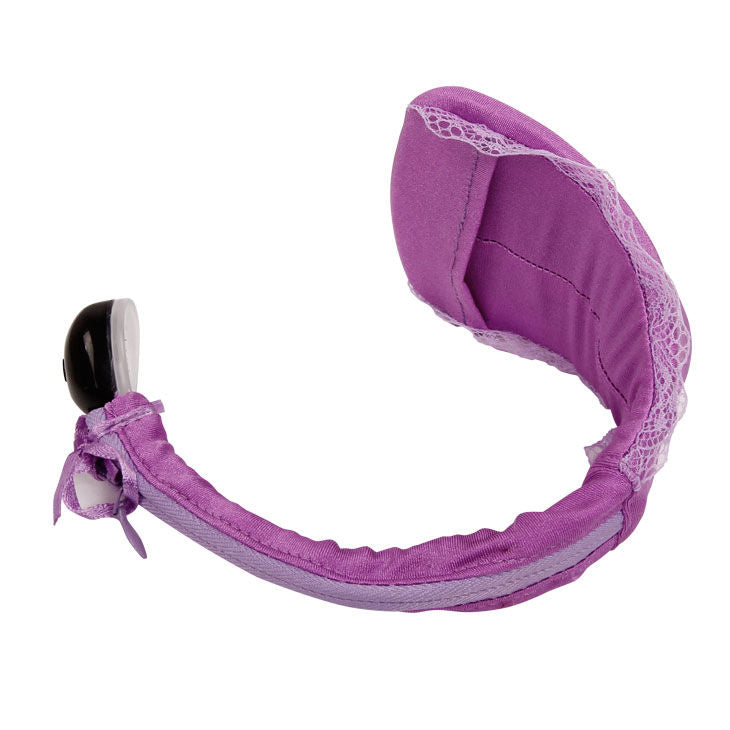 String mit Vibrator mit lila Fernbedienung
