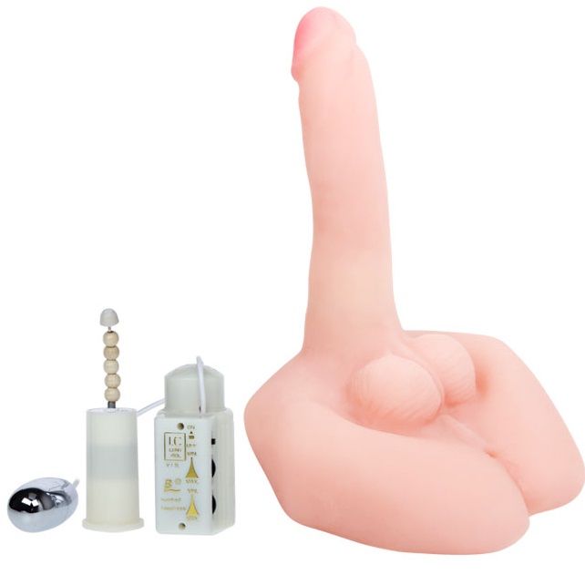 Mr Big Realistischer Penis- und Anus-Masturbator