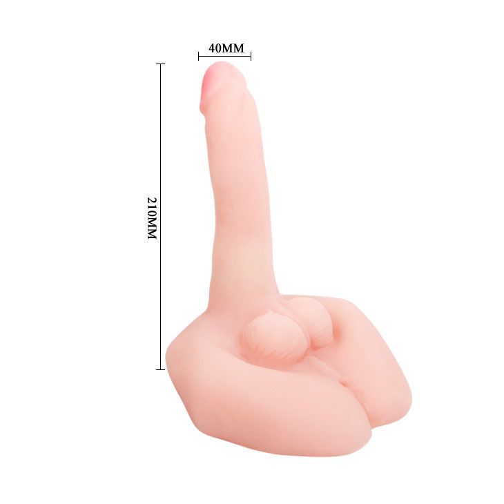 Mr Big Realistischer Penis- und Anus-Masturbator