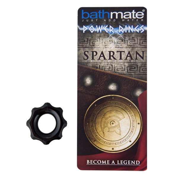 Schwarzer Spartan-Penisring