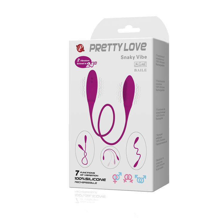 Snaky Deluxe Vibrator 7 V