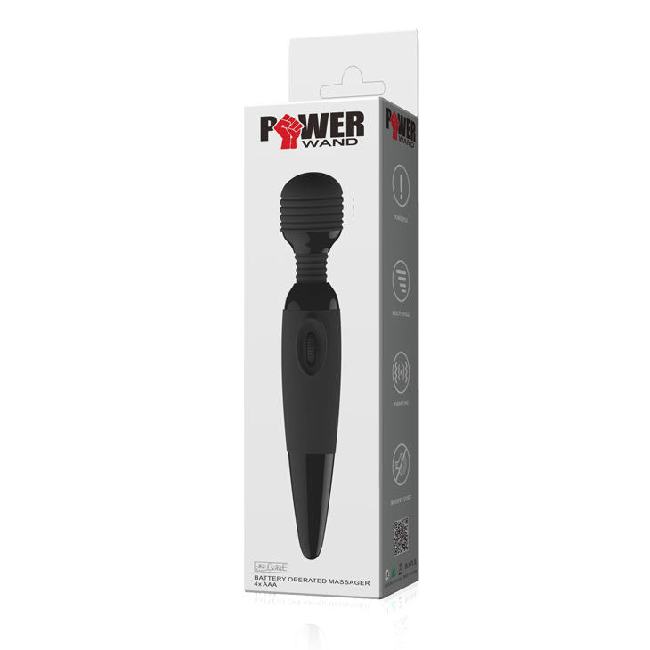 Leistungsstarkes kompaktes schwarzes Power-Massagegerät