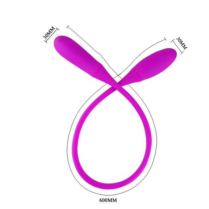 Smart Vibrator Snaky Vibe 7 V + 3 Kitzel 