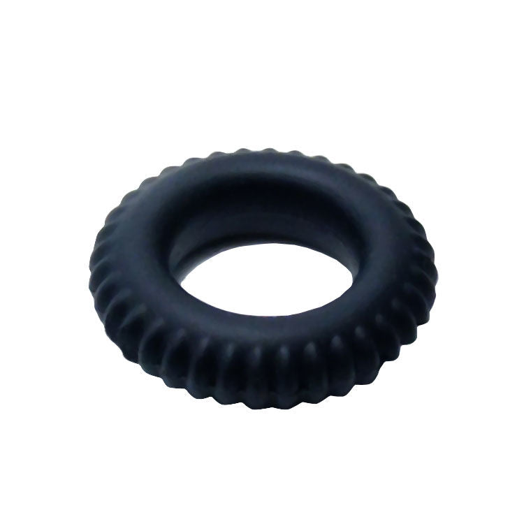 Schwarzer Titan Cockring 1,9 cm 