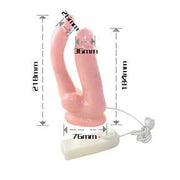 Realistische Penis-Doppelpenetration