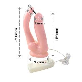Realistische Penis-Doppelpenetration