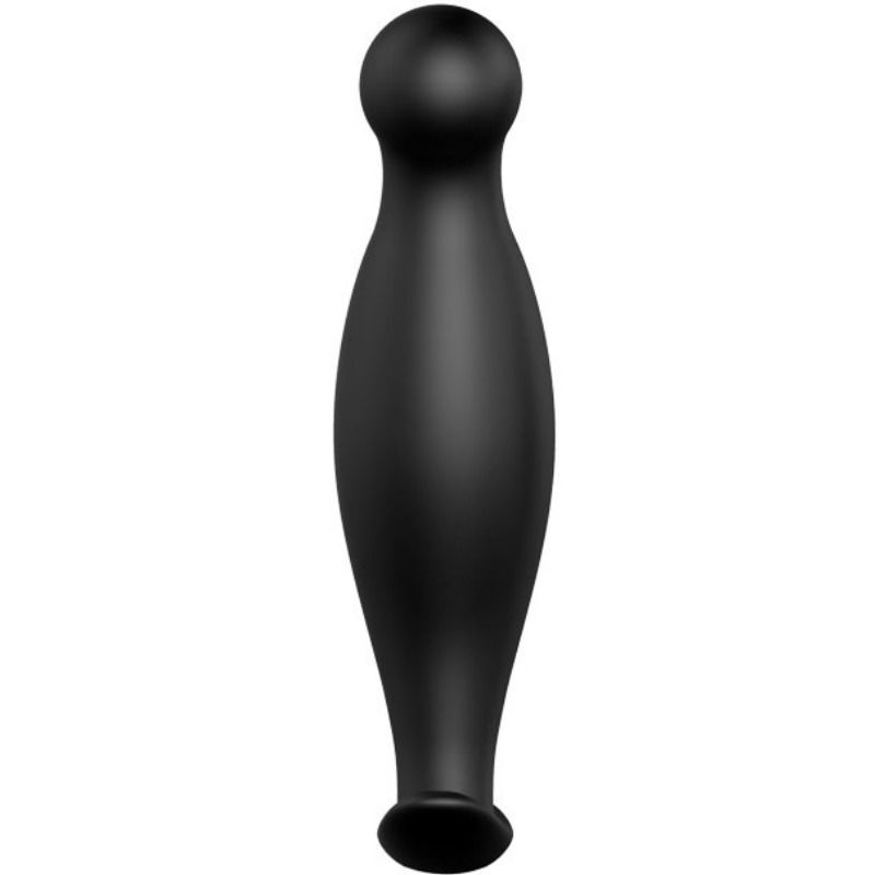 Silikon Analplug e 11,7 cm schwarz