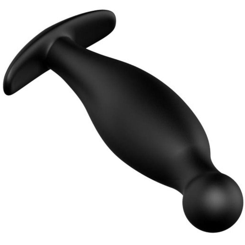 Silikon Analplug e 11,7 cm schwarz