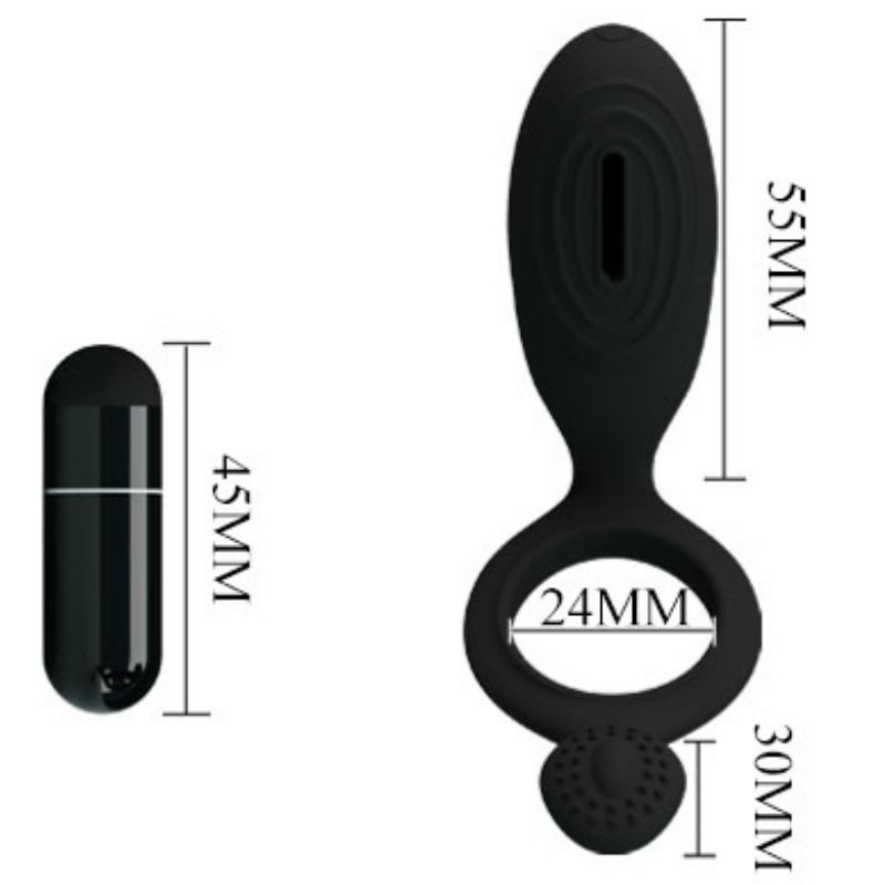 Ethel Vibrationsring mit Stimulator