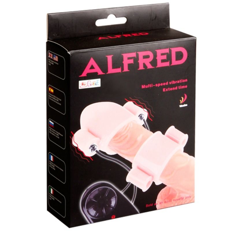Alfred Penisvibrator-Hülle mit Steuerung