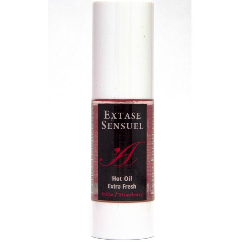 Extra frisches Massageöl mit Erdbeereffekt, 30 ml