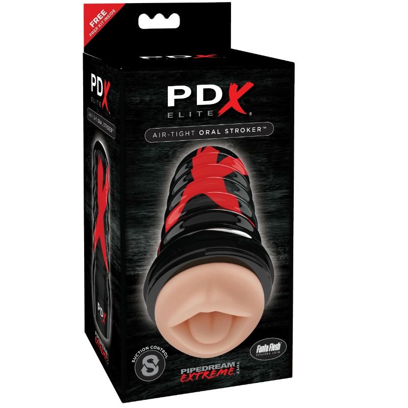 Männlicher Masturbator mit Designermund