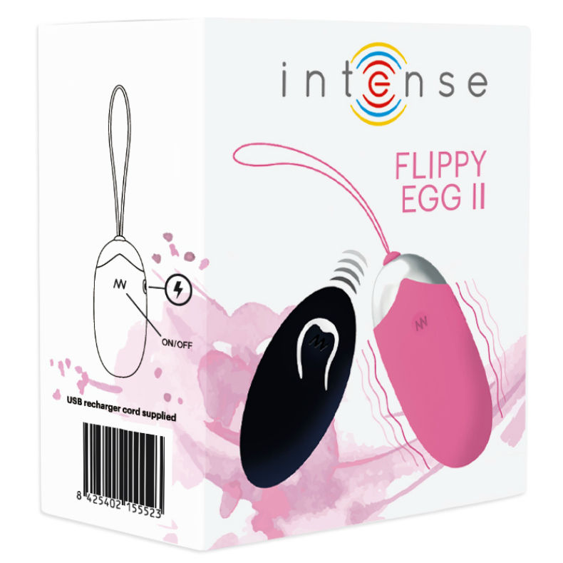 Flippy II Vibrierendes Ei mit Fernbedienung Pink