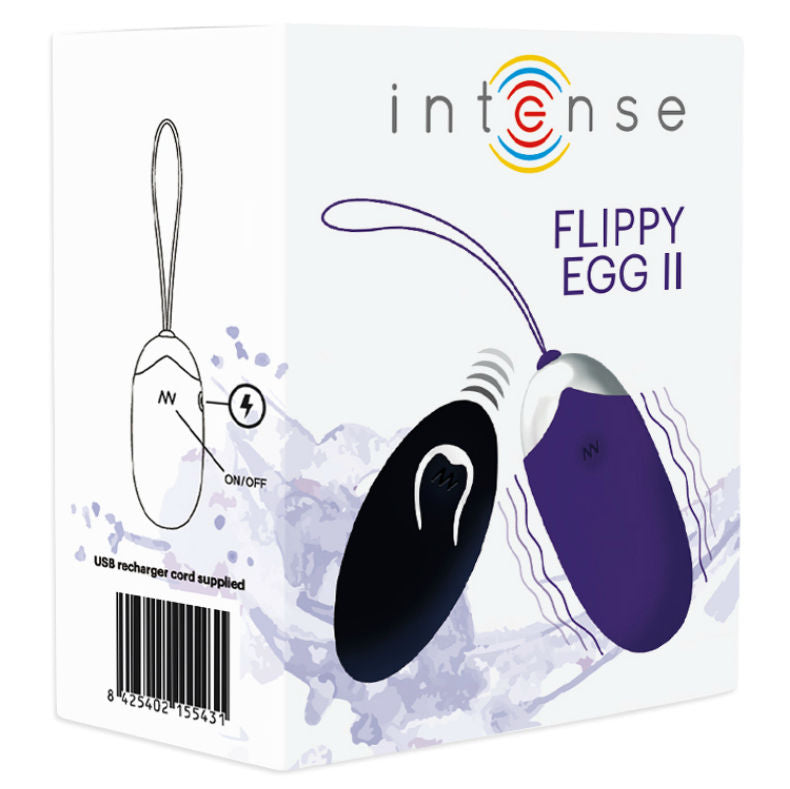 Flippy II Vibrierendes Ei mit Fernbedienung Lila