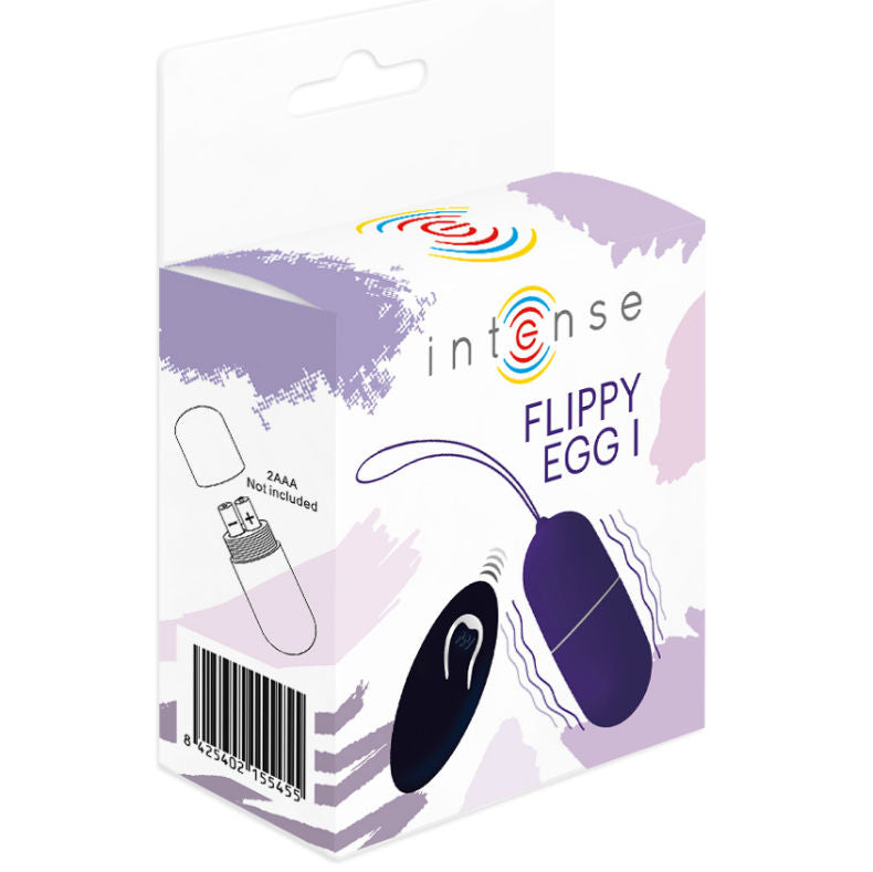 Flippy i Vibrierendes Ei mit Fernbedienung Lila