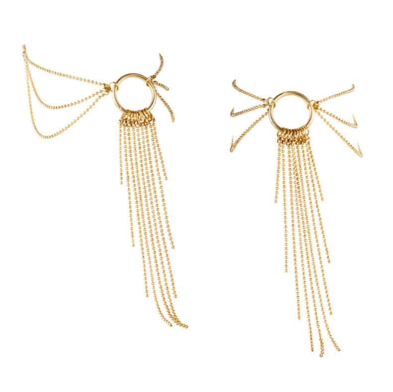 Wunderschöne goldene Fußarmbänder