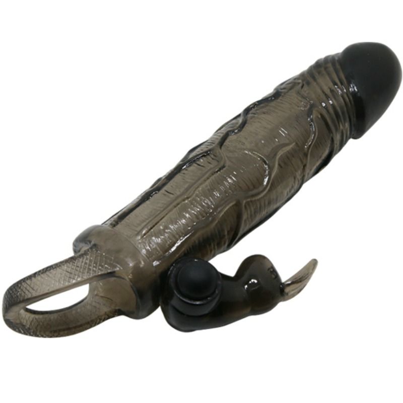 Brave Man Penishülle mit schwarzem Kaninchen 16,5 cm