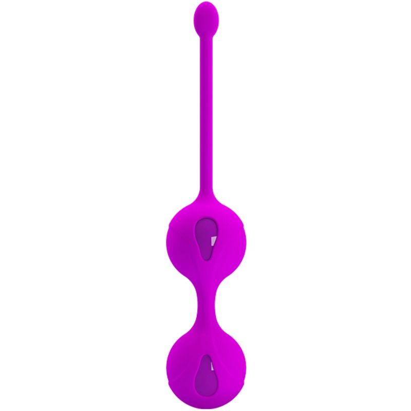 Kegel-Übung mit den Kegel-Squeeze-II-Bällen