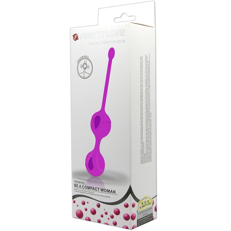 Kegel-Übung mit den Kegel-Squeeze-II-Bällen